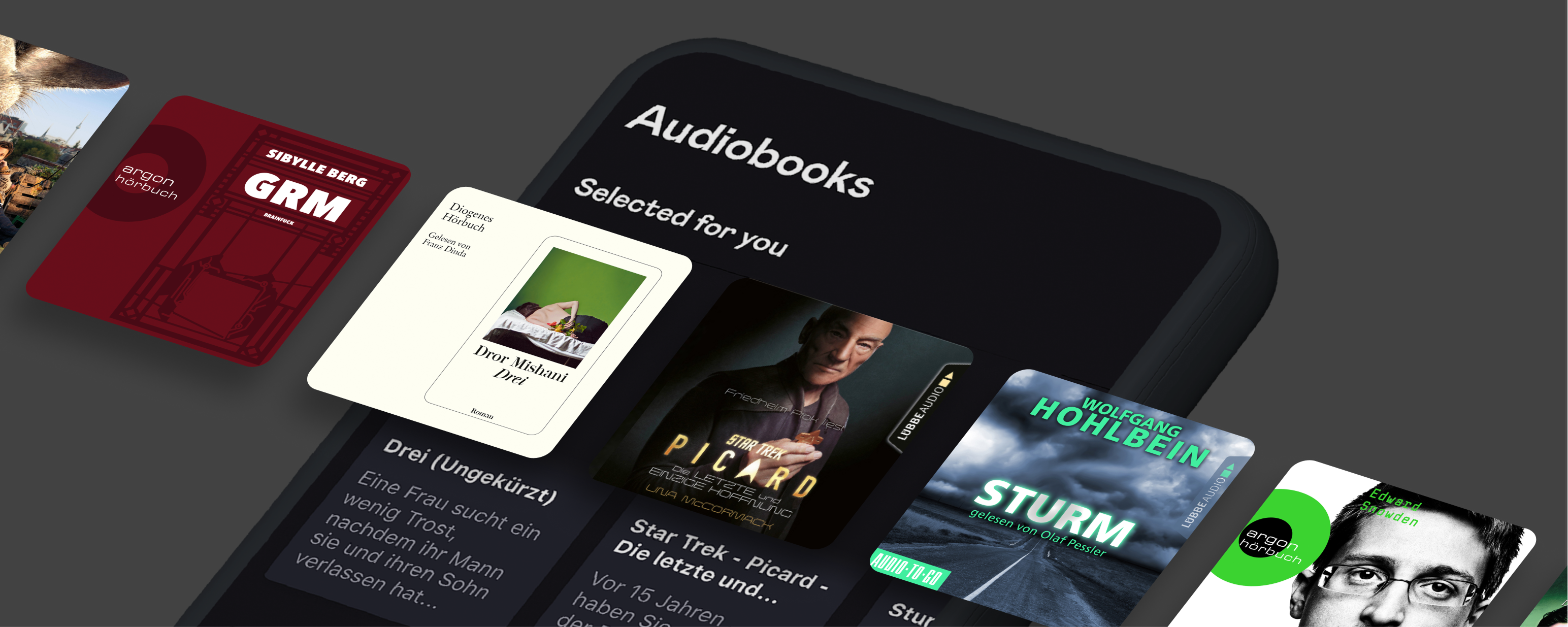 Audiobooks by Deezer